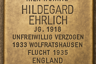 Stolperstein für Hildegard Ehrlich
