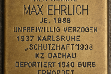 Stolperstein Max Ehrlich