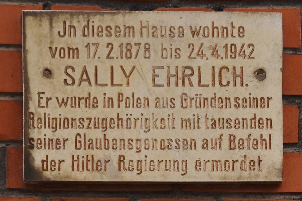 Gedenktafel Sally Ehrlich