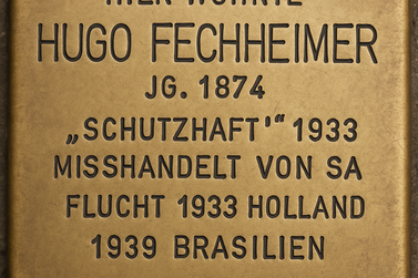 Stolperstein für Hugo Fechheimer