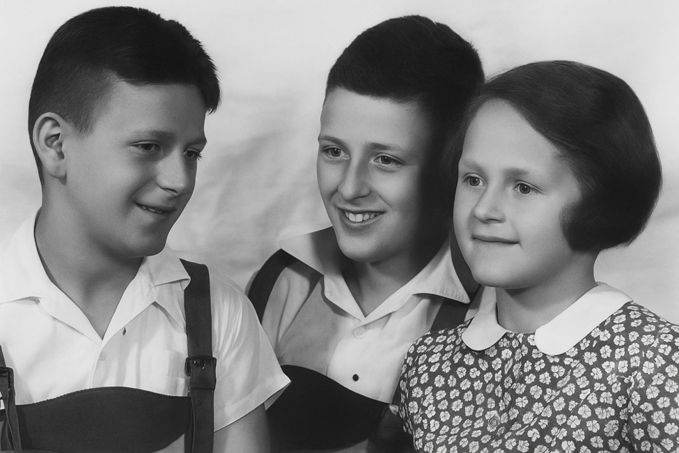 Franz, Peter und Anne Forchheimer