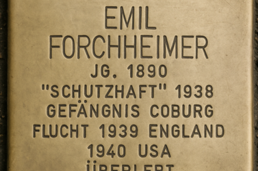 Stolperstein von Emil Forchheimer