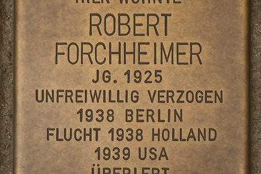 Stolperstein von Robert Forchheimer