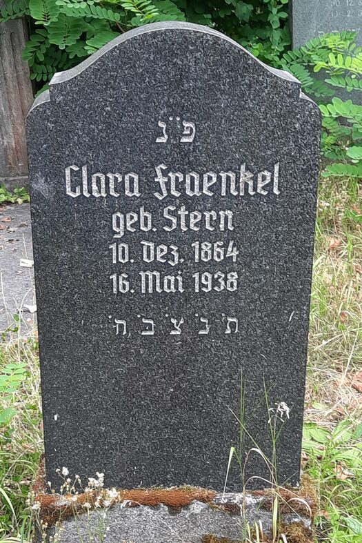 Grabstein von Clara Fraenkel