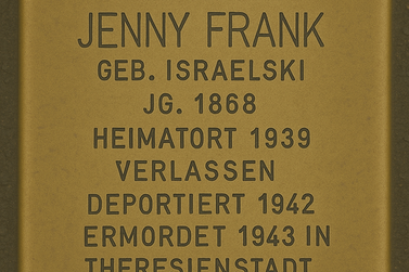 Stolperstein für Jenny Frank