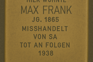 Stolperstein von Max Frank