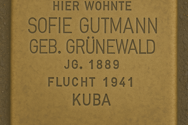 Stolperstein für Sofie Gutmann