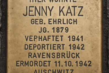 Stolperstein von Jenny Katz