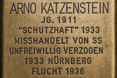Stolperstein von Arno Katzenstein
