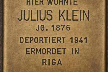 Stolperstein für Julius Klein