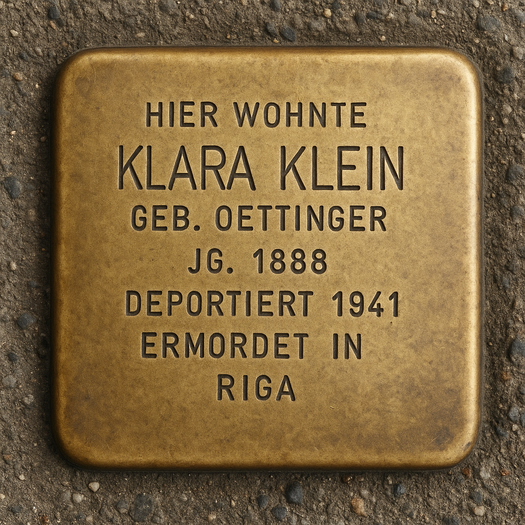 Stolperstein für Klara Klein