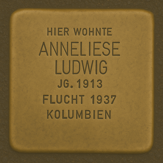 Stolperstein für Anneliese Ludwig