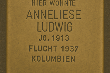 Stolperstein für Anneliese Ludwig