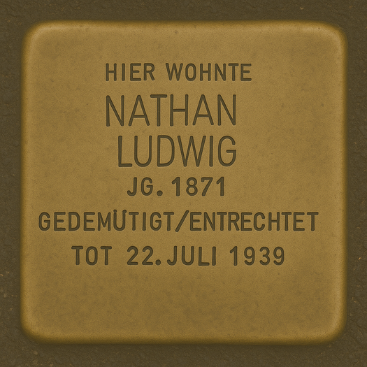 Stolperstein für Nathan Ludwig
