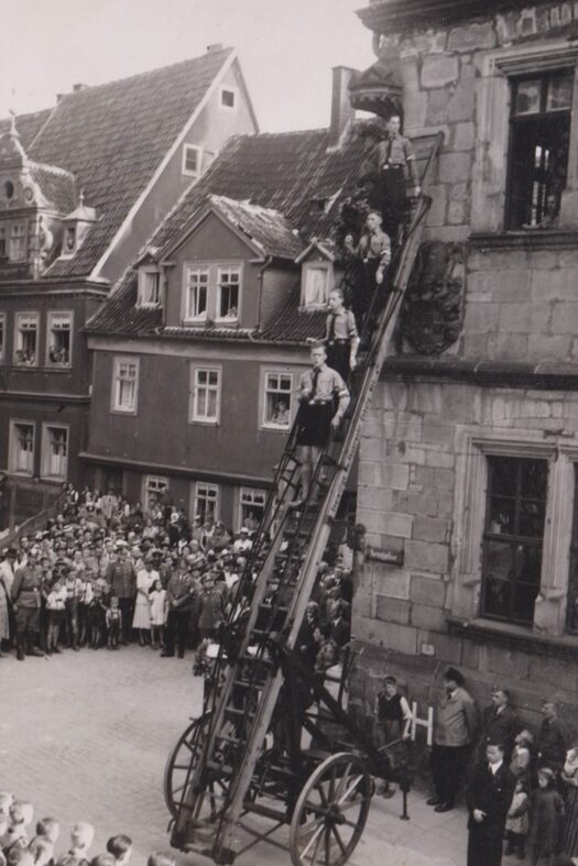 Bekränzung am Casimirianum