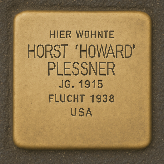 Stolperstein von Horst Plessner
