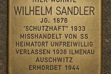 Stolperstein von Wilhelm Sandler