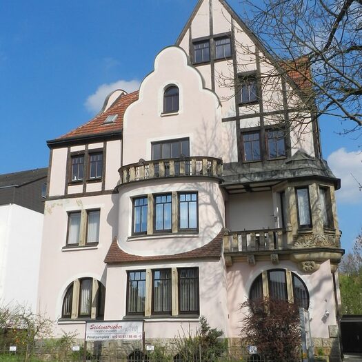 Wohnhaus der Familie Strauß in der Callenberger Straße