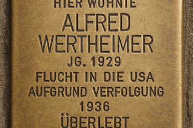 Stolperstein von Alfred Wertheimer