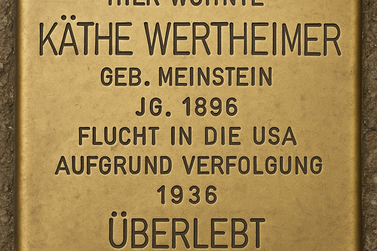 Stolperstein von Käthe Wertheimer