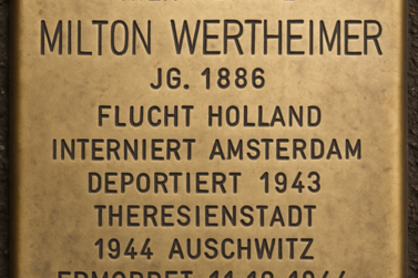 Stolperstein von Milton Wertheimer