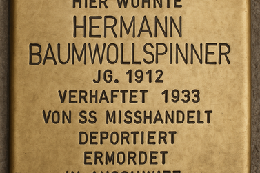 Stolperstein für Hermann Baumwollspinner