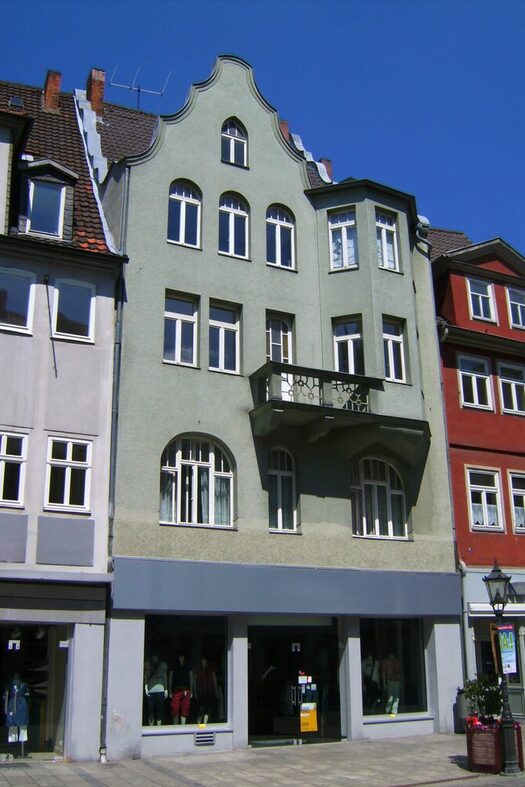 Das Wohnhaus der Familie Bissberg in der Spitalgasse