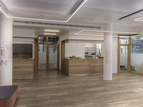 Foyer und Empfang der Wohnbau Stadt Coburg