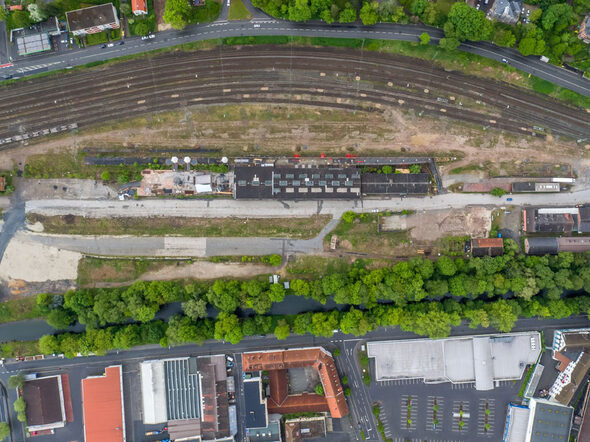 Güterbahnhof Geländeübersicht