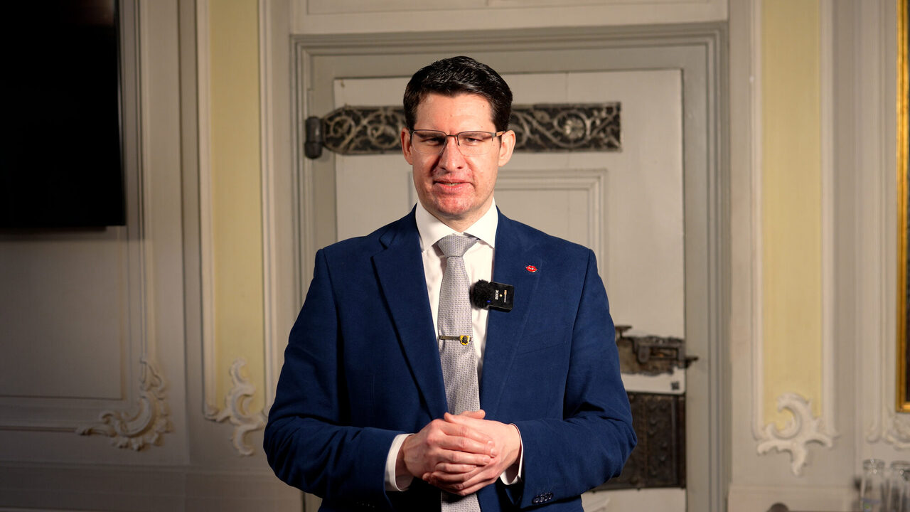 Neujahrsgrüß OB Sauerteig 2026